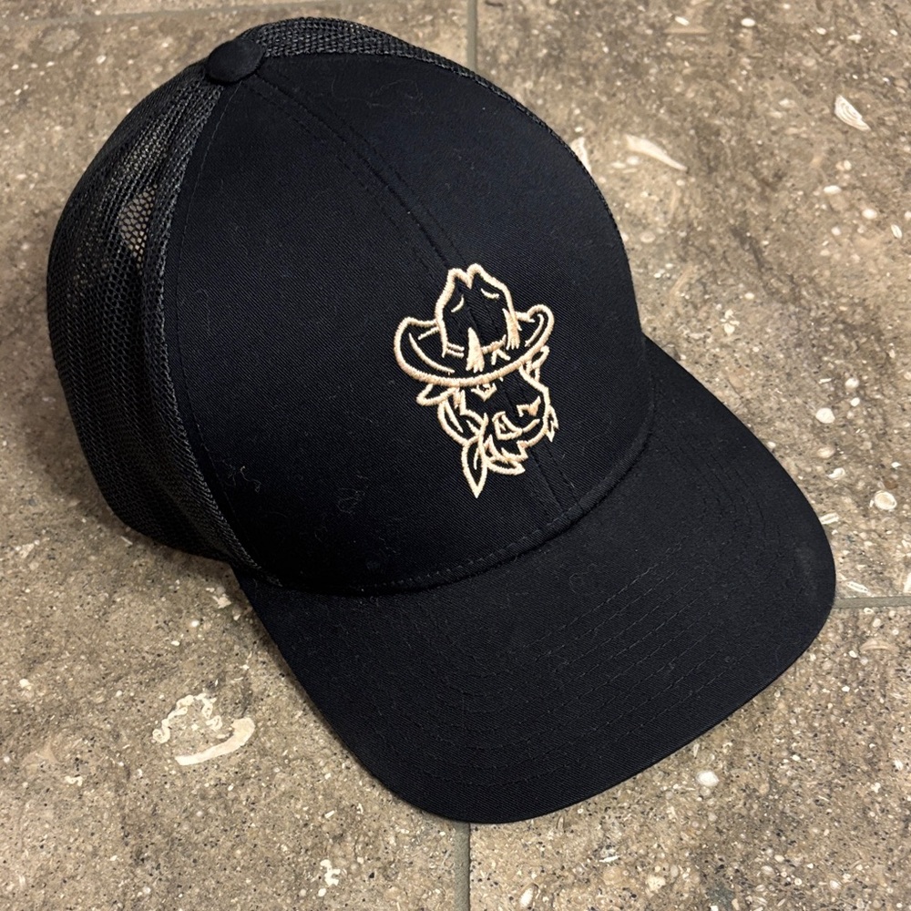 Glacier Range Riders Montana baseball hat, black
